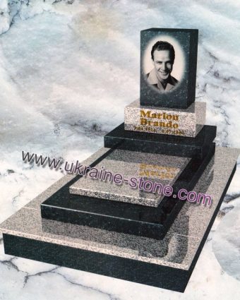 Гранітний пам'ятник одинарний