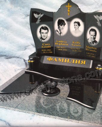 Пам'ятник на могилу для родини